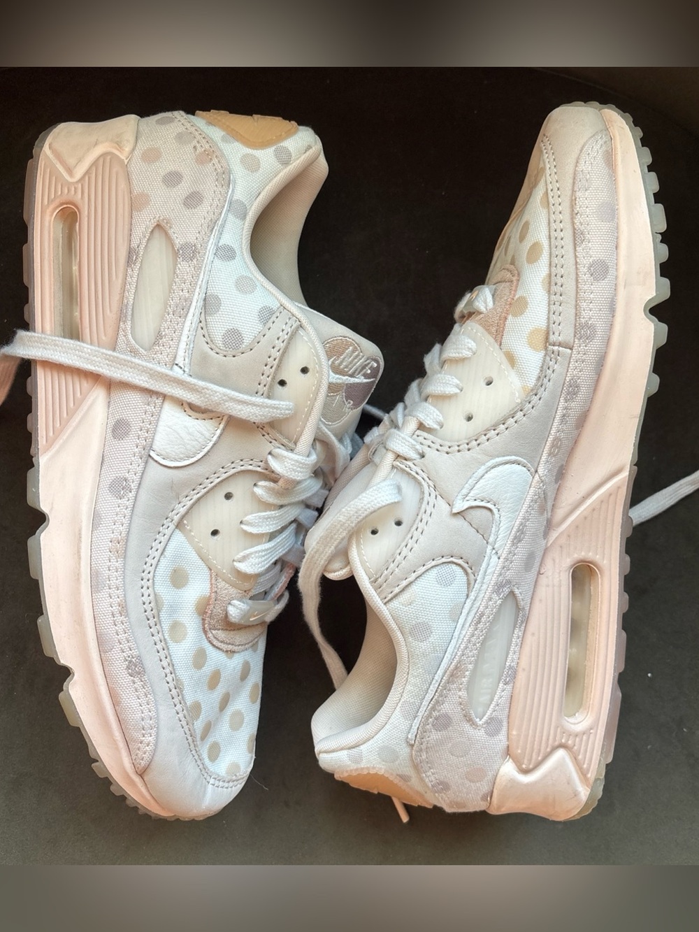 Nike Air Max 90 NRG Shoes Men's SZ 9.5 Shimmer/Sail-Desert Sand CZ1929-200